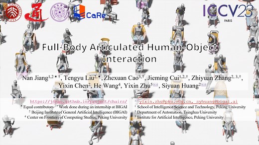 [ICCV 2023] Full-Body Articulated Human-Object Interaction