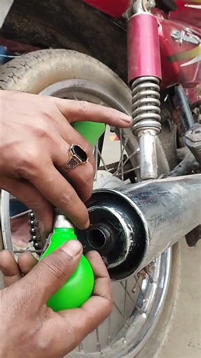 Doll DIY Motorbike 🪆💃Exhaust Sound Upgrade Simple Silencer Pipe Mod for Deep Bike Sounds Trick! 🎎💸