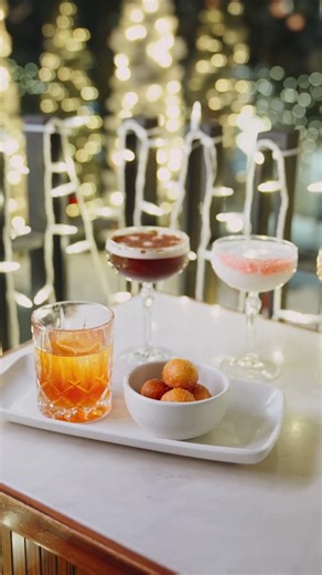 Toast to the season with St. Henry's Winter Wonderland cocktails, available at all locations 🎄 -Whiskey & Doughnuts -Polar Espress-Oh Martini -Junior & Mrs. Mint -Spiced Pear Cosmopolitan Available through Jan. 4. Make your reservation: thehenryrestaurant.com/reservations/ | The Henry