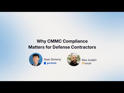 Why CMMC Compliance Matters for Defense Contractors
