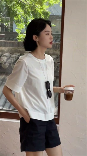 穿不腻的简单时髦 #ootd穿搭 #松弛感穿搭 #夏季新款 #高级感穿搭 #极简穿搭
