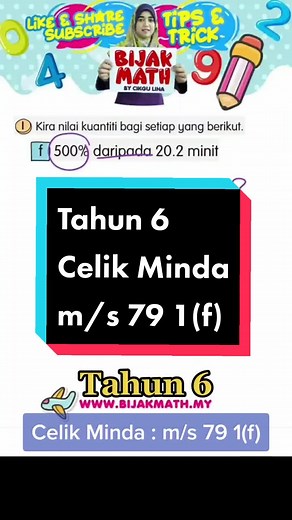 Bijak Math by Cikgu Lina on TikTok