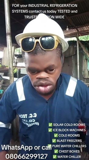 ✅ SOLAR COLD ROOMS✅ ICE BLOCK MACHINES✅ COLD ROOMS✅ BLAST FREEZERS✅ PURE WATER CHILLERS✅ CHEST BOXES