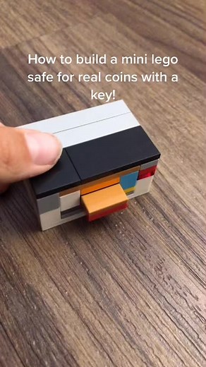 Cómo hacer una caja fuerte en miniatura de Lego