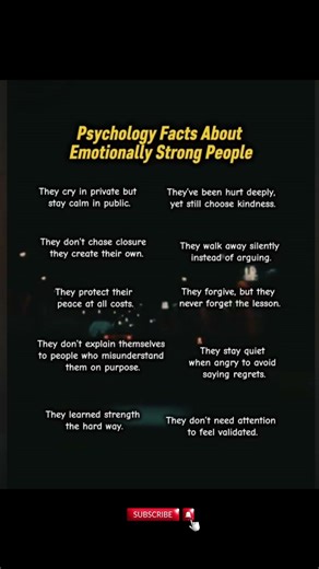Signs of Emotionally Strong People | How the Resilient Handle Life