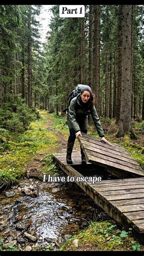 She Found a Hidden Shelter Under This Bridge 😳