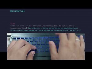 Day 11 of Typing Practice | Typing test | 5 minutes | Monkey Type Portal **Way to Excellence**