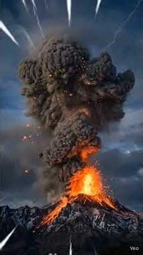 What Happens When a Volcano Erupts? 🌋 From First Crack to Total Destruction