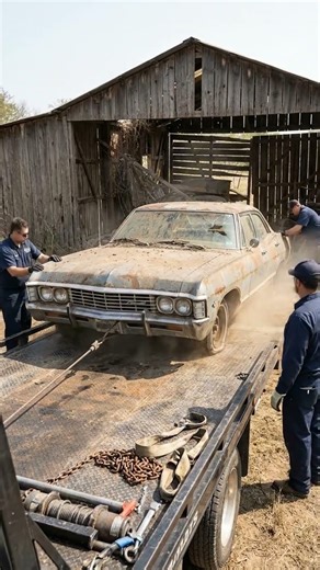 Abandoned 1967 Chevrolet Impala Restored Back to Life.