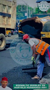 Asphaltic Overlay on Murtala Muhammed Way. #AbbaIsWorking. | Muhammad Ahmad | Facebook