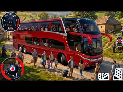 New Bus Simulator 2026 - Indian Luxury Bus Driving in Modern City - Bus Game Android Gameplay