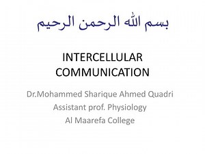 PPT - INTERCELLULAR COMMUNICATION PowerPoint Presentation, free download - ID:1061144