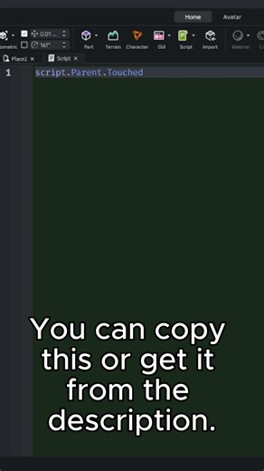 How to make a KillBrick in Roblox Studio. #cool #roblox #robloxstudio #script #viral #fyp