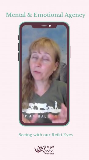 Animals can sense your emotional state. 💛 So to make space for their agency during Animal Reiki, we have to regulate our thoughts and emotions. This video gives you a simple tip on how to regulate. ✨ | Animal Reiki Source