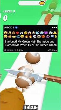 She Used My Green Hair Shampoo and Blamed Me When Her Hair Turned Green #reddit