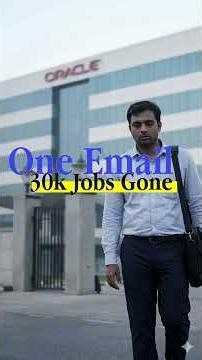 30K Jobs Gone Overnight (This Is Why)#oracle #ai