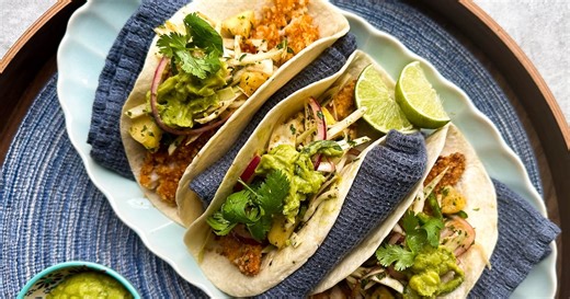 Crispy Baked Fish Tacos