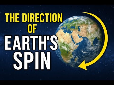 Do you know which way our Earth moves? #earthspin #geography #earthrotation