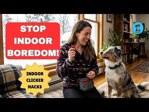 Complete Clicker Kit for Dog Training (USA Guide) | Stop Winter Dog Boredom Indoors Fast