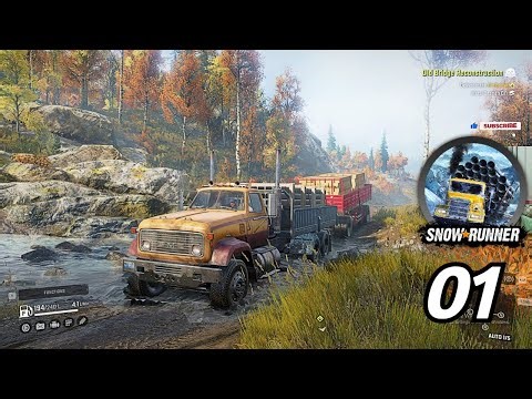Snowrunner \\ The Old Bridge \\ Episode 1 #snowrunner