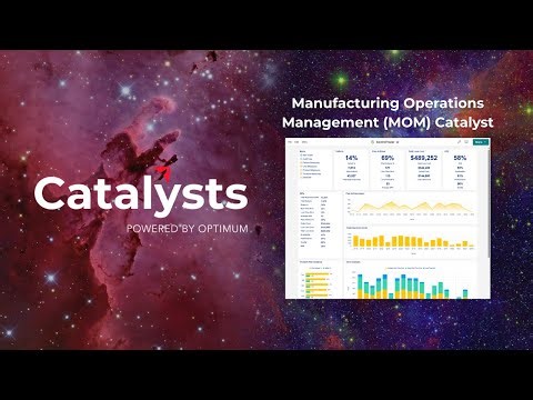 Manufacturing Operations Management (MOM) Catalyst by Optimum | Pre-Built, Industry-Centric Solution