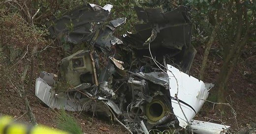 Plane that took off from Miami crashes behind homes in Georgia neighborhood