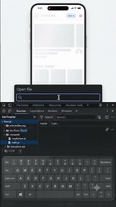 Find Any JavaScript File Fast in DevTools ⚡ #shorts
