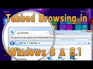 Tabbed File Browsing w/ Clover - Windows 8.1 Customization