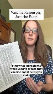Vaccine Resources Created By a Pharmacist - Be Informed