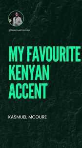 I love it when people infuse influences from their mothertongues to Swahili/English. It gives the language such an enchanting musicality and piques my interest in ways I can’t quite describe. S/O to @nangami_masakha I LOVE how you speak sister😍 #fyp #language #speech #explore #kasmuel | Kasmuel McOure