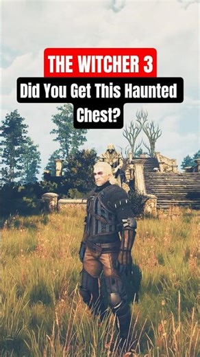 Did You Get This Haunted Chest? – The Witcher 3 #shorts #thewitcher