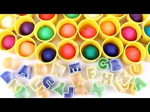 Play Doh ABC | Alphabets For Kids | Learn ABC | Kids Learning Video | ABC Song | Kindergarten Videos