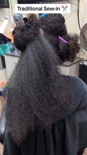 Traditional Sew-in ~Athena's Hair Pallas ✂️#hair #hairextensions #dallas