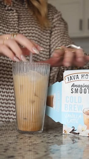 Java House on Instagram: "Vanilla latte, made easy! - Just peel, pour, and enjoy!"