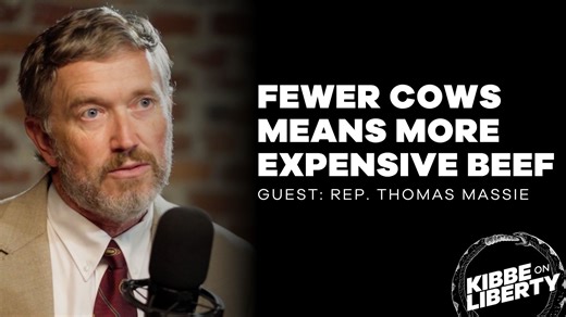 348K views · 5.3K reactions | The population of cattle in the United States is at its lowest levels since the 1960s, Rep. Thomas Massie explains why. | Matt Kibbe | Facebook