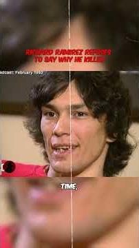 Richard Ramirez Refuses to Say Why He Killed In this chilling, rare interview, Richard Ramirez
