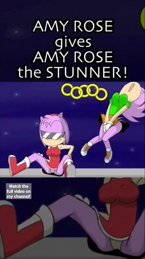 AMY gives AMY the STUNNER!