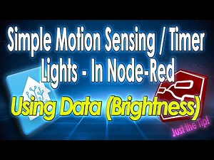 Home Assistant guide: Node-Red Easy Motion Sensing Timer Lights, with Brightness