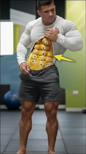 Abdos solide a la maison💪 #shorts #shortsviral #musculation