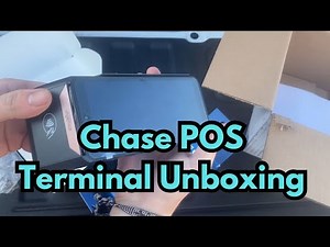 Chase POS Terminal Unboxing