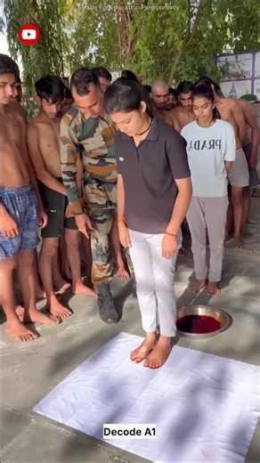 ​Indian Army mein Red Color Test kyun hota hai? 🇮🇳 | Flat Foot Test Explained