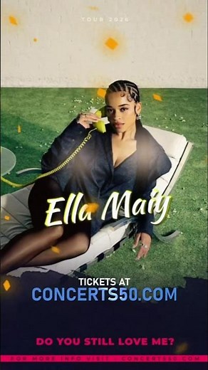 Ella Mai's R&B Experience Live This Summer!🎤🔥