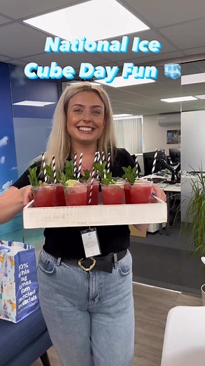 2.2K views · 25 reactions | National Ice Cube Day was a SUCCESS! 流We celebrated the day at The Ice Co HQ with refreshments and ice lollies for the team, along with making our National Ice Cube Day mocktail for everybody to enjoy!  We had a fantastic day celebrating & we loved seeing you get involved too! We're already excited for next year 流 | The Ice Co | Facebook