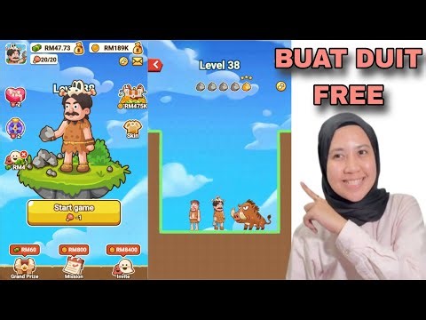 CARA DAPAT DUIT TOUCH N GO eWALLET DARIPADA MAIN GAME CRAZY ROCK | APLIKASI CRAZY ROCK LEGIT 2025