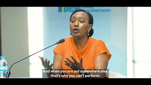 20K views · 316 reactions | "Anybody who is working in Rwanda, you are so blessed because you’re allowed to think. You are allowed to test." - Songa Africa Founder and Managing Director Rosette Rugamba.  Watch highlights from the RDB #WomensHistoryMonth Staff Mentorship Event. | Rwanda Development Board (RDB) | Facebook