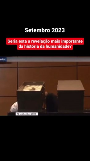 México - 12 setembro de 2023 Seria a maior evidência de vida extra terrestre já revelada na história da humanidade? Ou pura enganação? Qual sua opinião? #extraterrestres #ovnis #ufo #aliens #alien #ufologia #ovni #ufos #ufology #extraterrestre #area #extraterrestrial #roswell #ufosighting #extraterrestrials #ufofiles #o #alienigenas #ufosightings #alienabduction #nasa #space #universo #et #mufon #aliensarereal #universe #ancientaliens #seresdeluz #contactoextraterrestre | Curiosidades da Ufologi