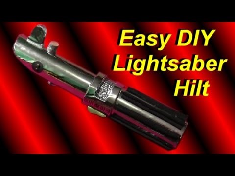 How to Make a Lightsaber Hilt (Cheap and Easy Star Wars DIY)