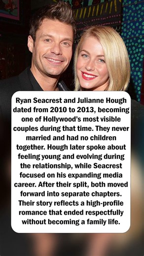 Ryan Seacrest & Julianne’s Split