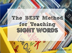 How to Teach Sight Words In Just 10 Minutes A Day