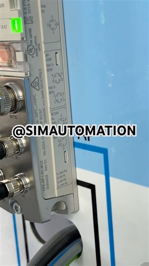 FESTO CPX-AP-I-EC-M12 EtherCAT interface module #shorts by @simautomation #trending #plc #realpars